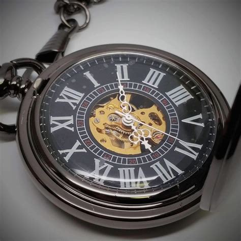 pocket watch gun replica|gunmetal pocket watch review.